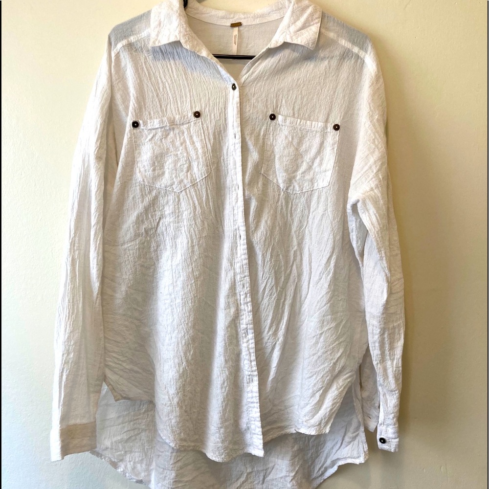 Free People Button Down